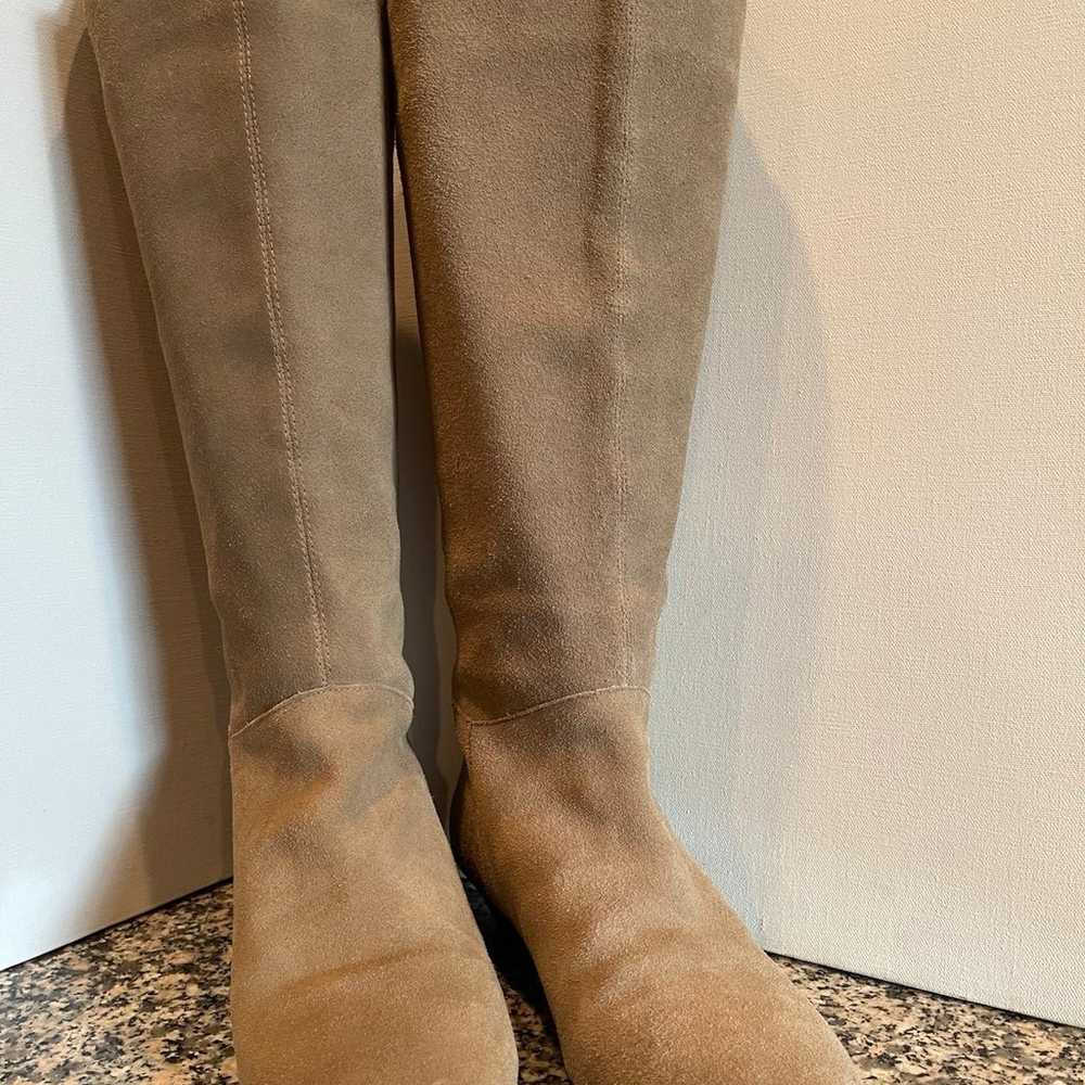 Steve Madden Taupe Suede Boots - 10 - image 1