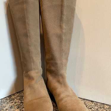 Steve Madden Taupe Suede Boots - 10 - image 1