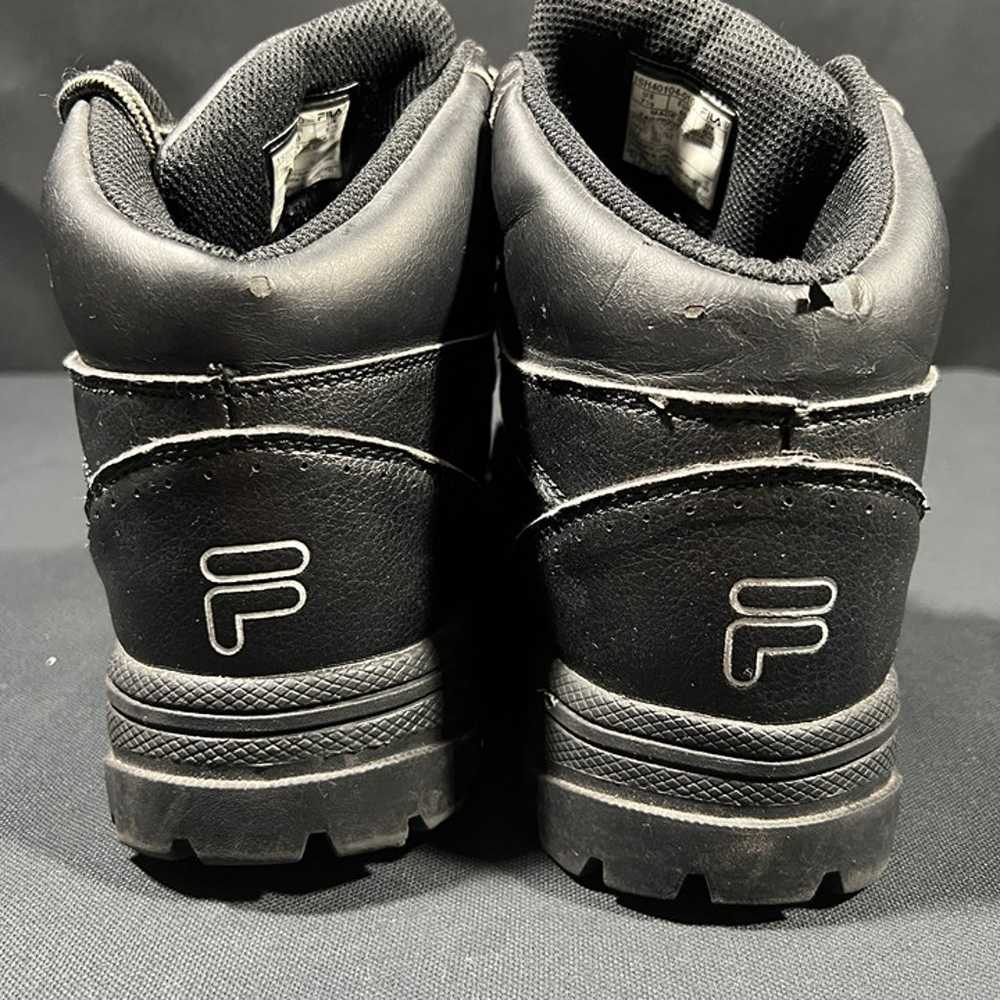 VTG Fila Boots Women's Size 7 1/2 Black Vintage 1… - image 3