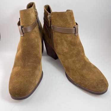 Crown Vintage "CVGABIANN" Suede Cinnamon Brown Ank