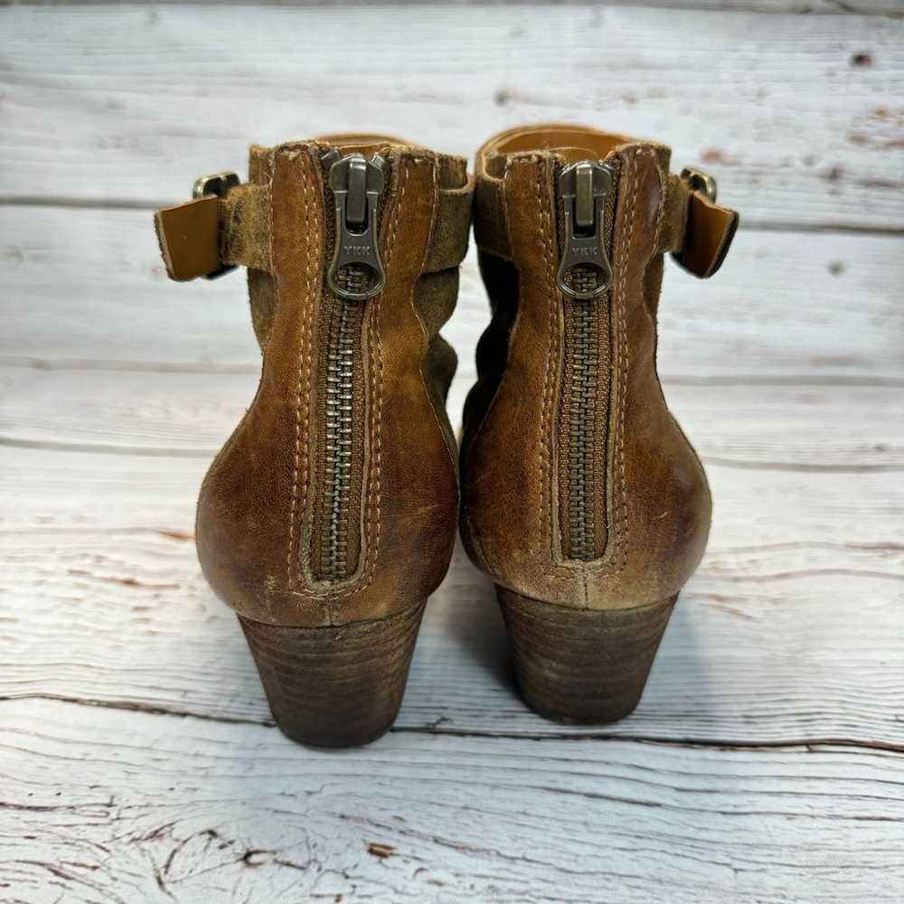 Kork-Ease Distressed Leather Ankle buckle booties… - image 5