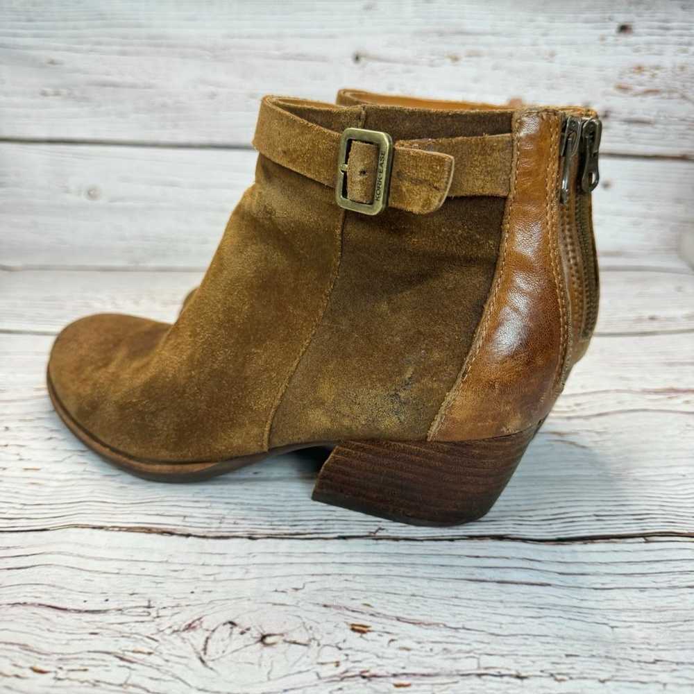 Kork-Ease Distressed Leather Ankle buckle booties… - image 6