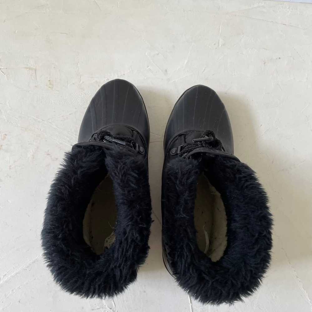 Vintage Sorel Kaufman 90s Women Sz 8 Black Ankle … - image 9