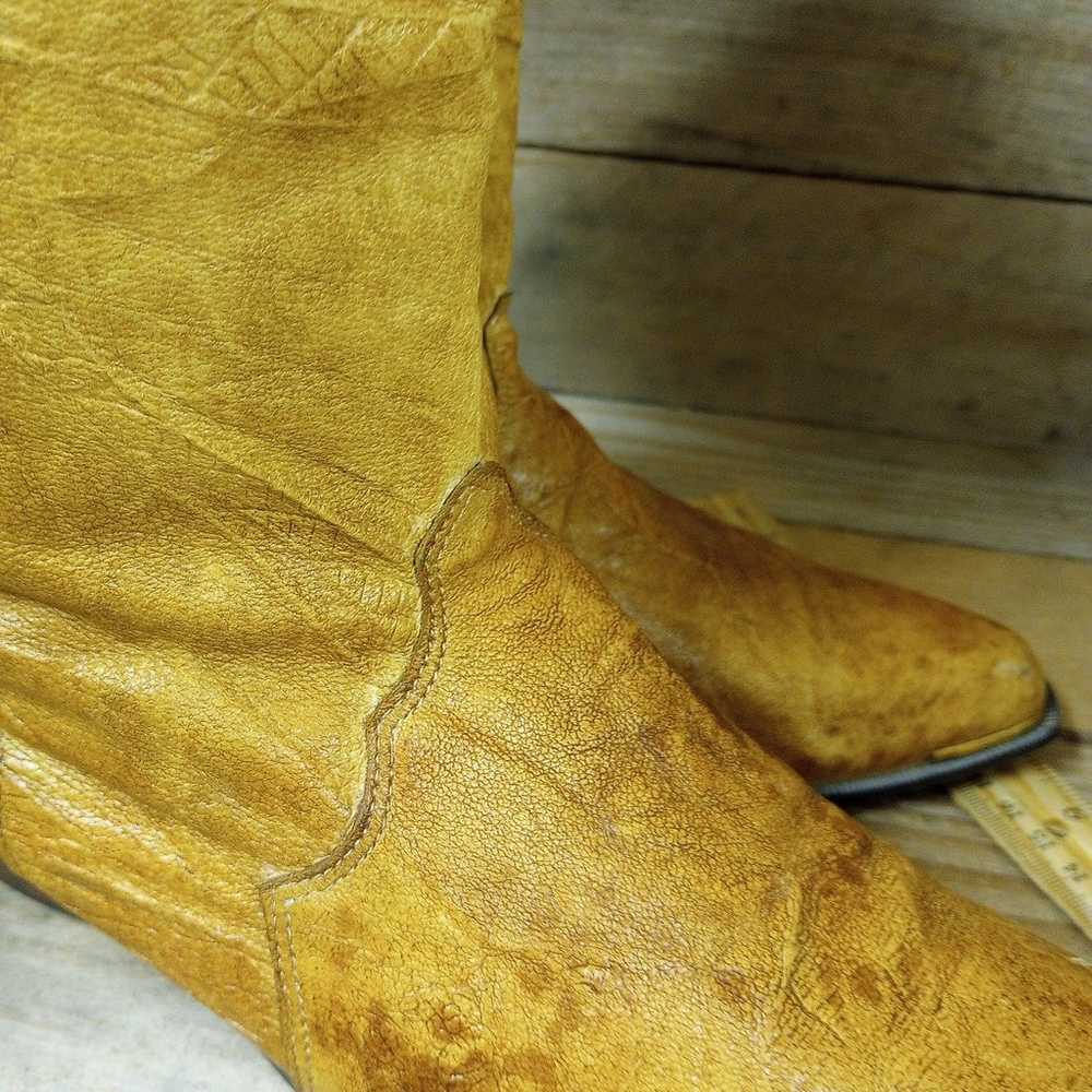 Vintage Dingo Women's Boots US Size 9M Cream Tan … - image 7