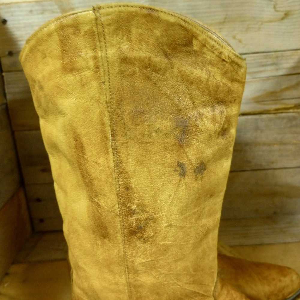 Vintage Dingo Women's Boots US Size 9M Cream Tan … - image 8