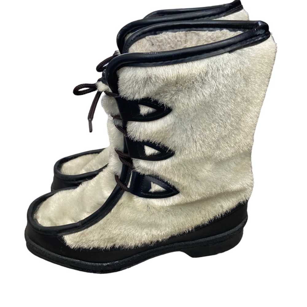 YODELERS Vintage Fur Yeti Snow Boots Women’s Size… - image 4