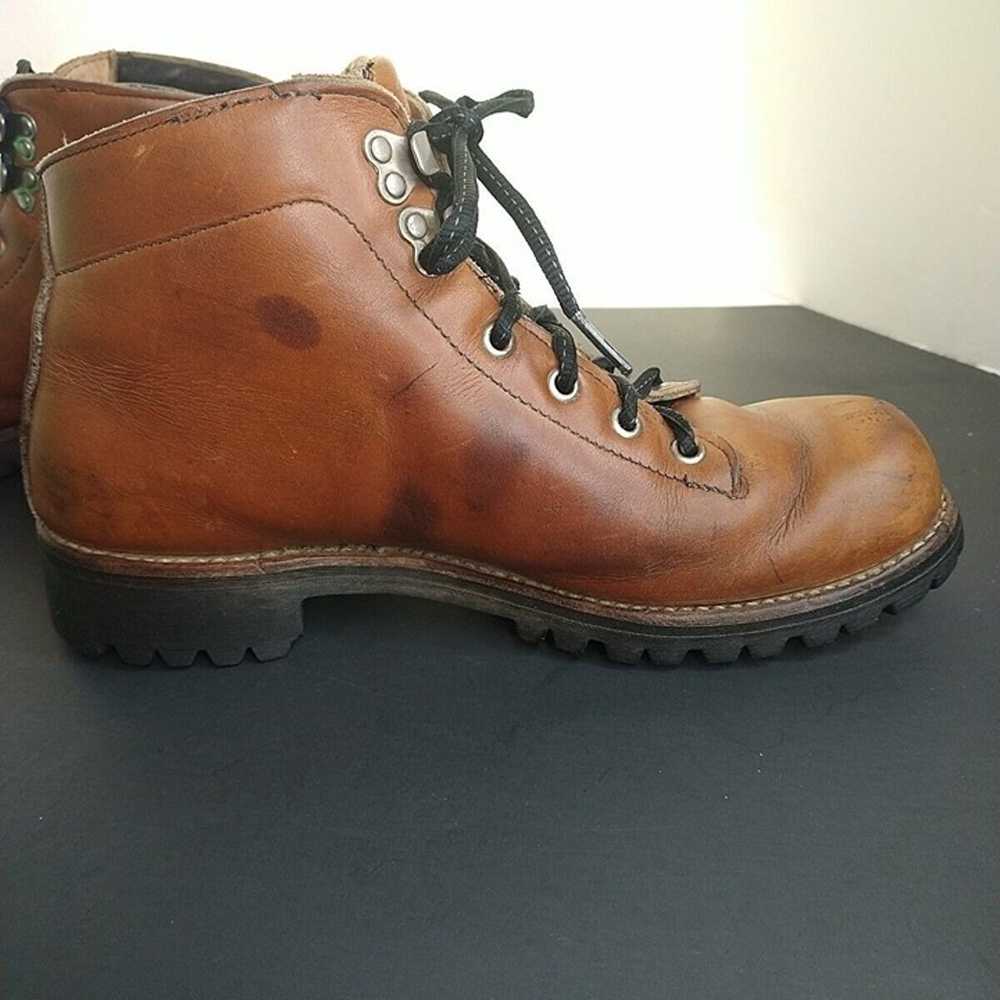 VTG 90s OLD SKOOL REI Women Boots Hiking Leather … - image 9