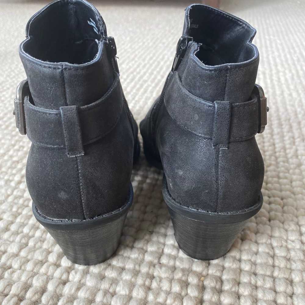 Crown Vintage Black Saint Ankle Booties - image 4