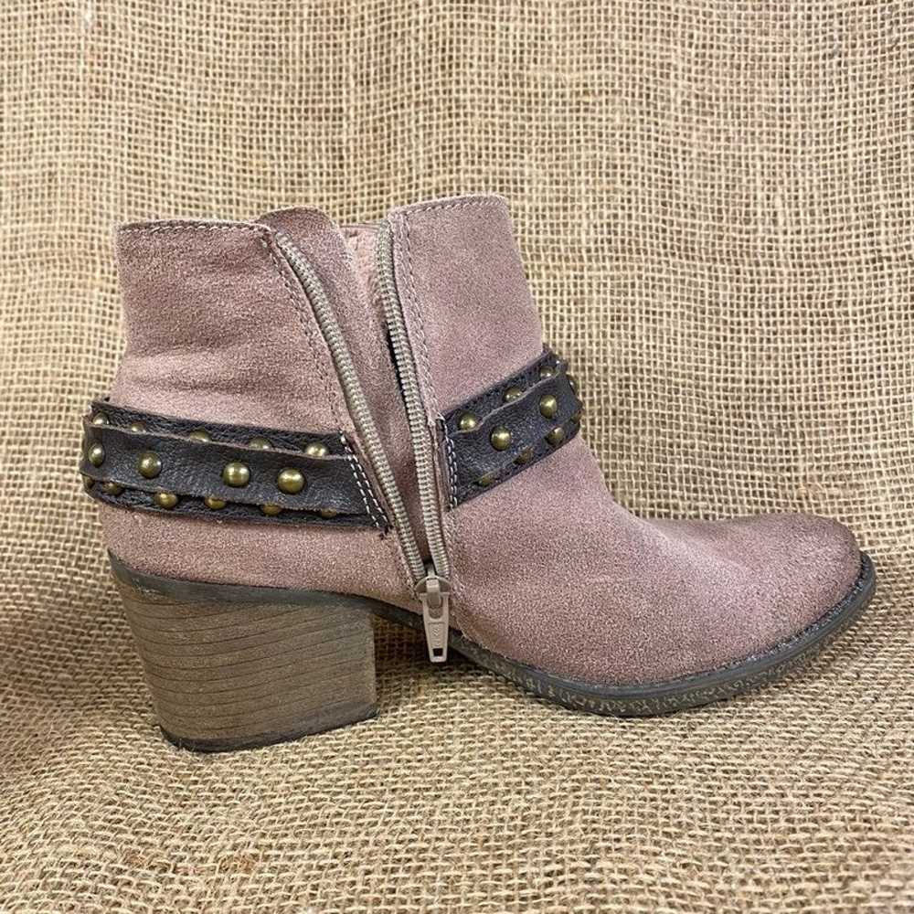 women’s ankle boots booties harness zip up leathe… - image 8