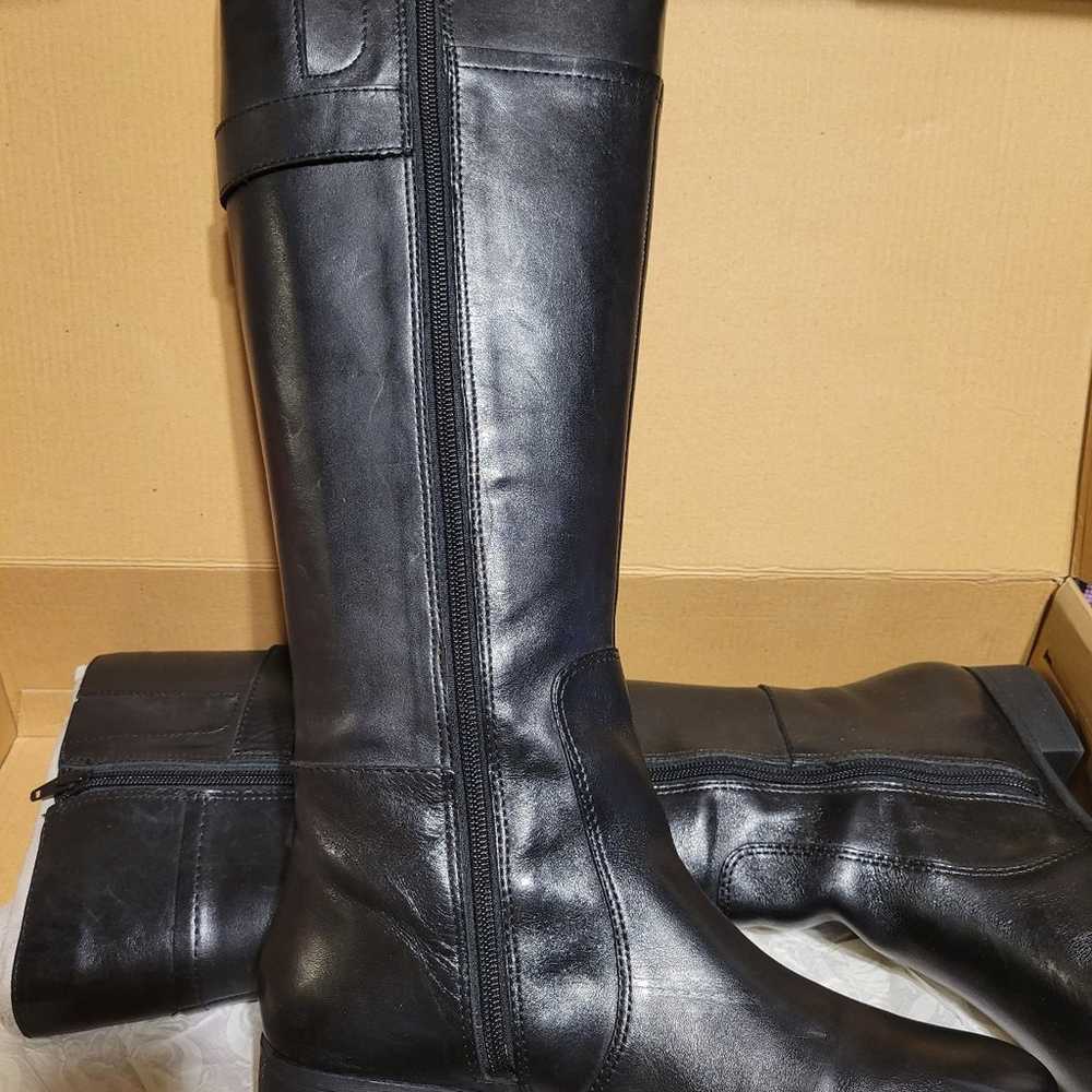 Black Leather Boots - image 2