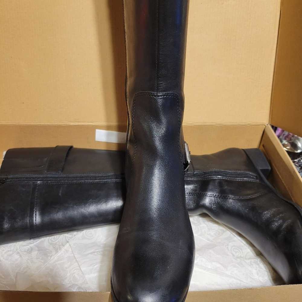 Black Leather Boots - image 3