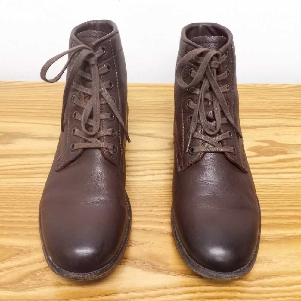 Frye Tyler Lace-up Leather Ankle Boots (8/ 9.5) D… - image 3