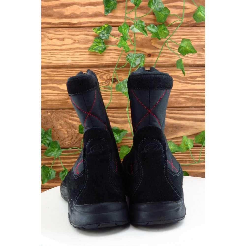 Easy Spirit Boot Sz 9 M Snow Boot Black Leather W… - image 5