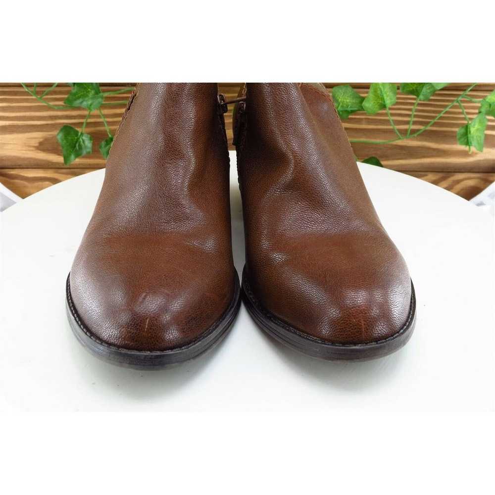 Naturalizer Boot Sz 7.5 WW Low Cut Boots Brown Le… - image 2