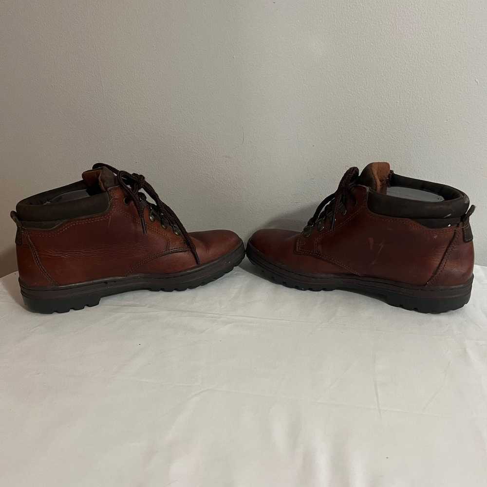 Timberland Boots VTG Womens Brown Leather Ankle L… - image 2