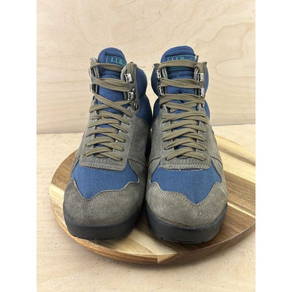 Merrell Quest Hiking Boots 8.5 Suede Blue Gray La… - image 2