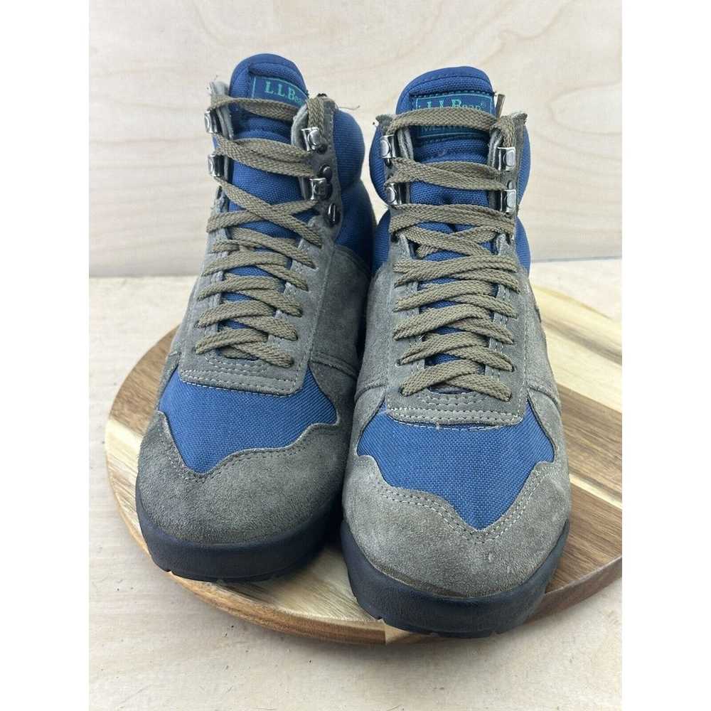 Merrell Quest Hiking Boots 8.5 Suede Blue Gray La… - image 3