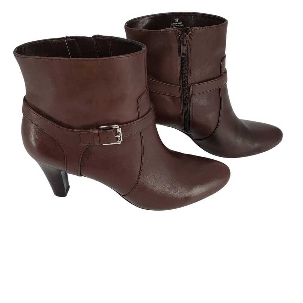 Ralph Lauren Women Ankle Boots Spring Leather Com… - image 1