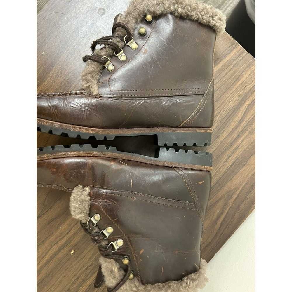 Cole Haan Vintage Insulated Brown Leather Lace-Up… - image 3