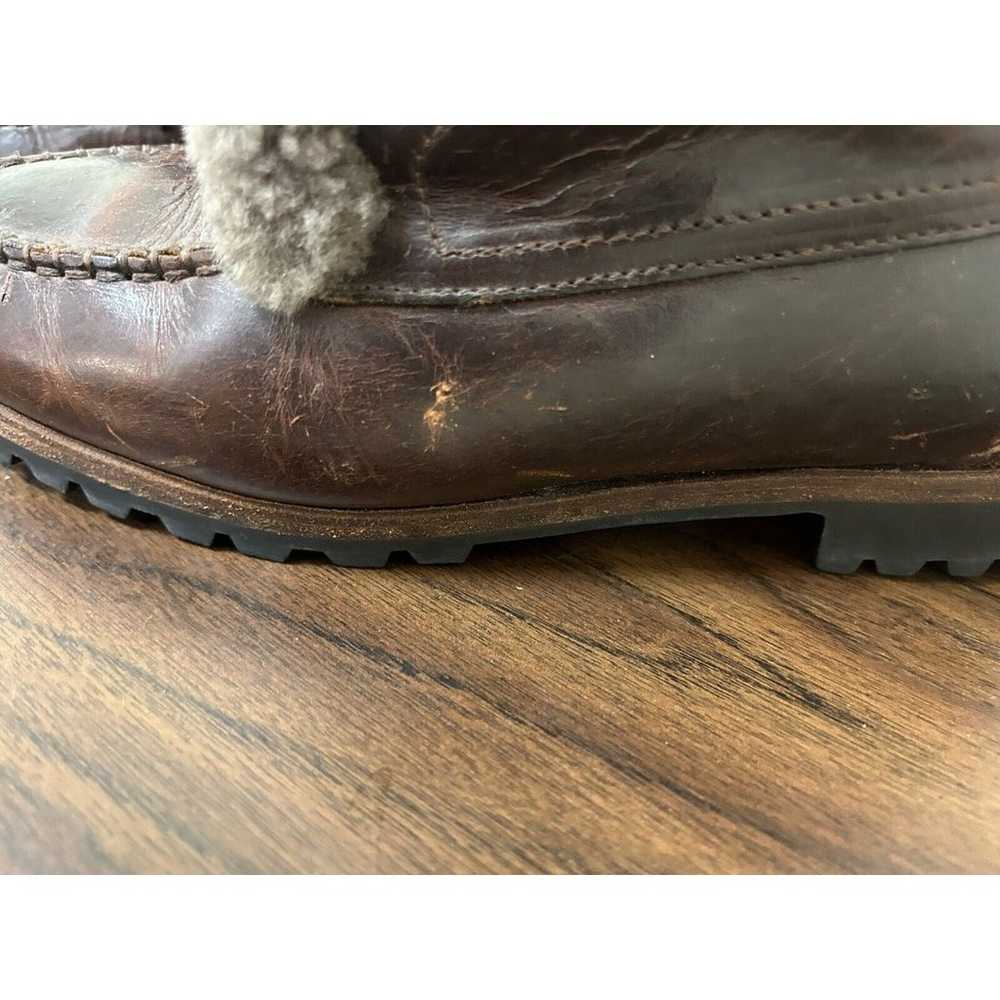 Cole Haan Vintage Insulated Brown Leather Lace-Up… - image 9