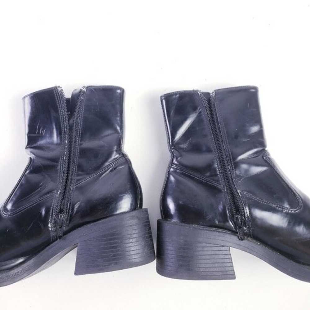 Vintage Y2K Xhilaration Chunky Platform Boots Fau… - image 9