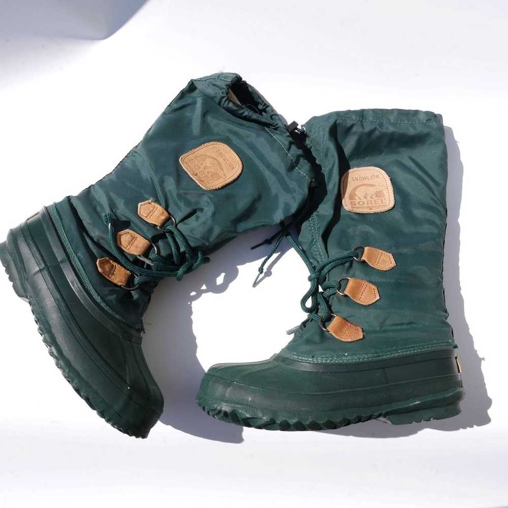 Sorel boots vintage winter snow-boots full lined … - image 1