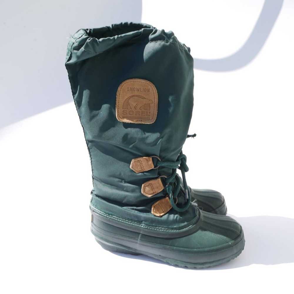 Sorel boots vintage winter snow-boots full lined … - image 2