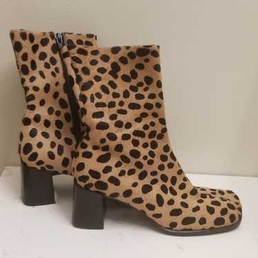 Vintage Leopard Boots - image 1