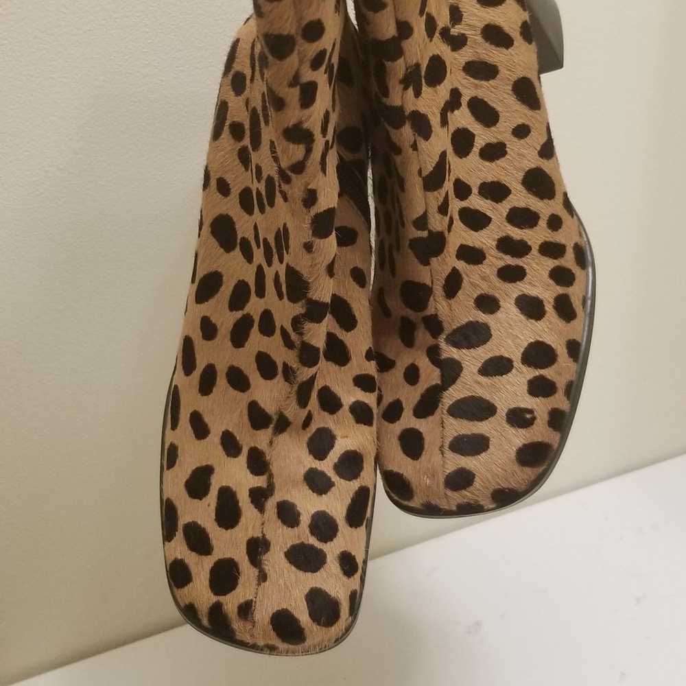 Vintage Leopard Boots - image 4