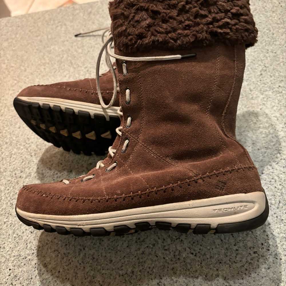 COLUMBIA Women’s Winter Transit Mid Boot Size 7.5… - image 4