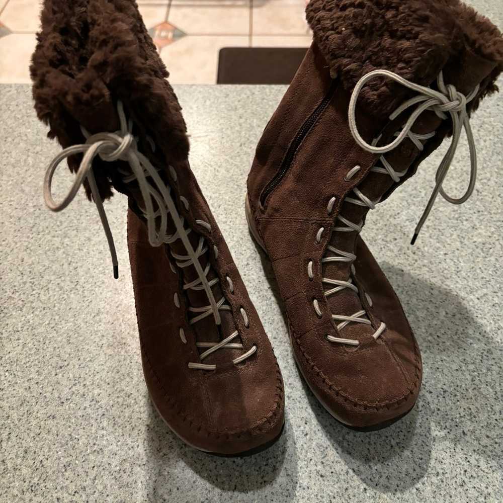 COLUMBIA Women’s Winter Transit Mid Boot Size 7.5… - image 6