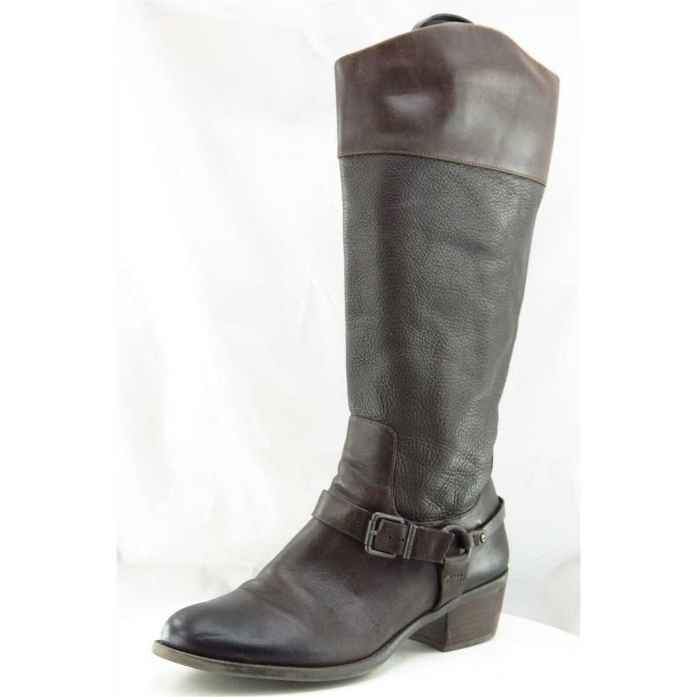 Vince Camuto Boot Sz 9.5 M Campus Brown Leather W… - image 1