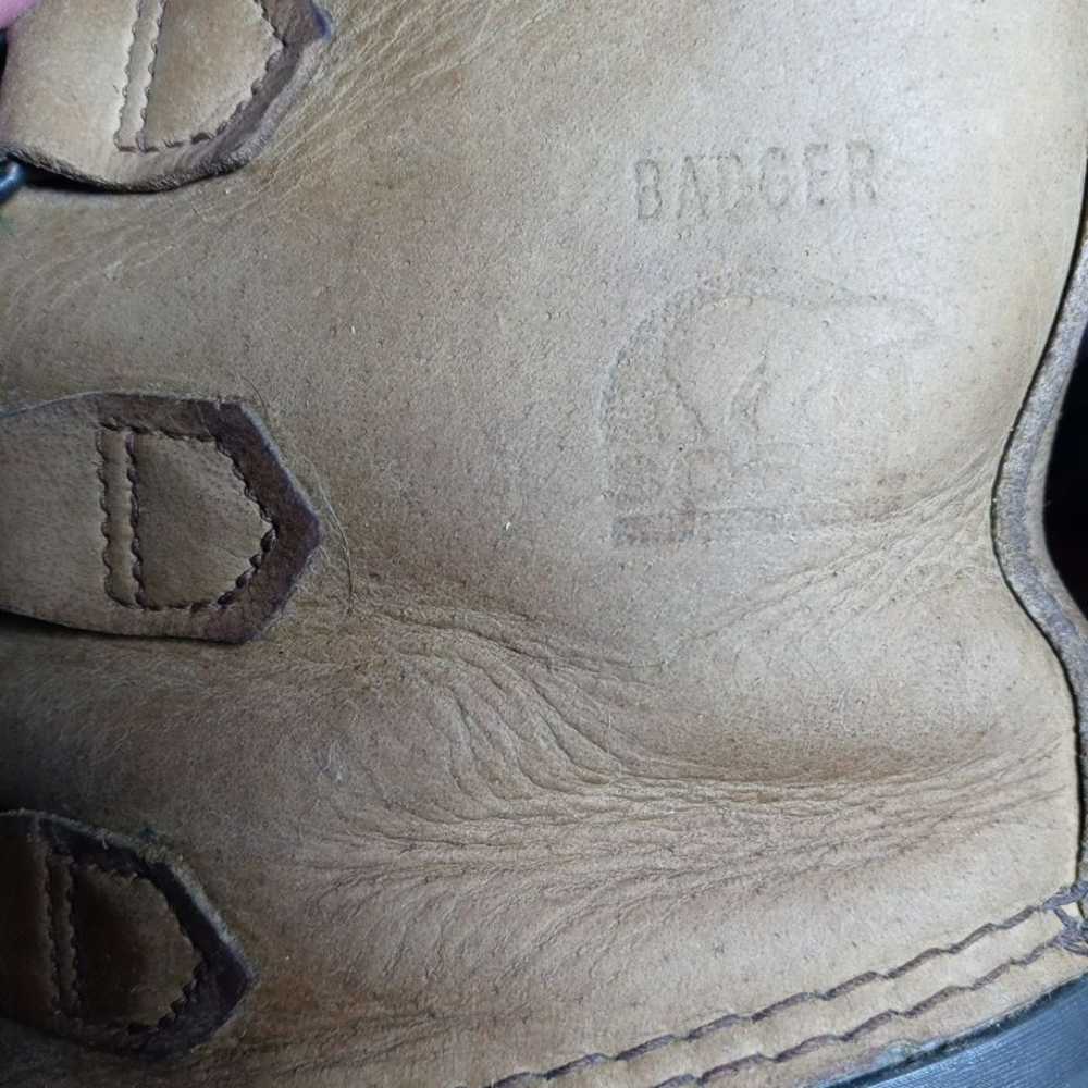 SOREL Badger Vintage  Rubber Leather Snow Winter … - image 6