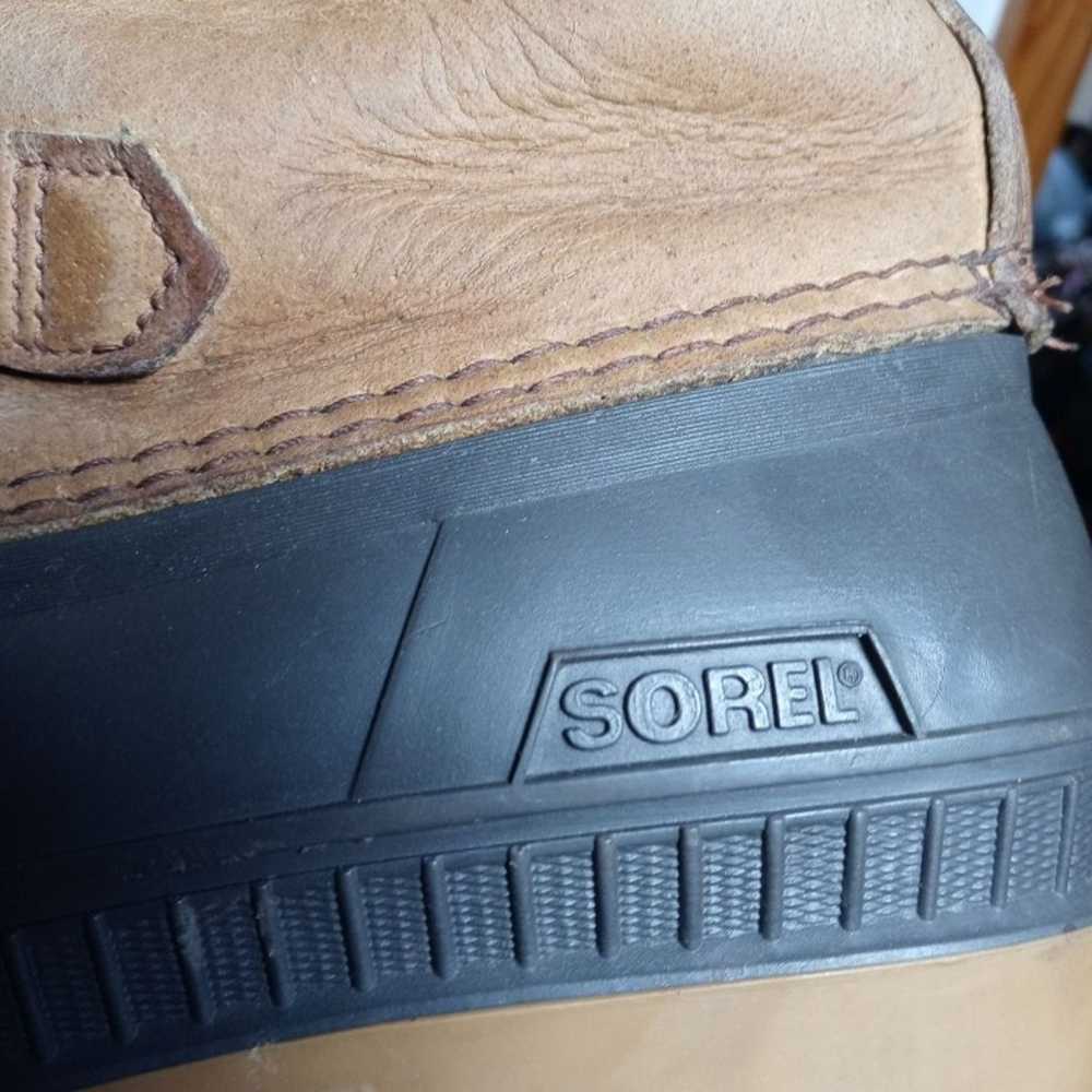 SOREL Badger Vintage  Rubber Leather Snow Winter … - image 7