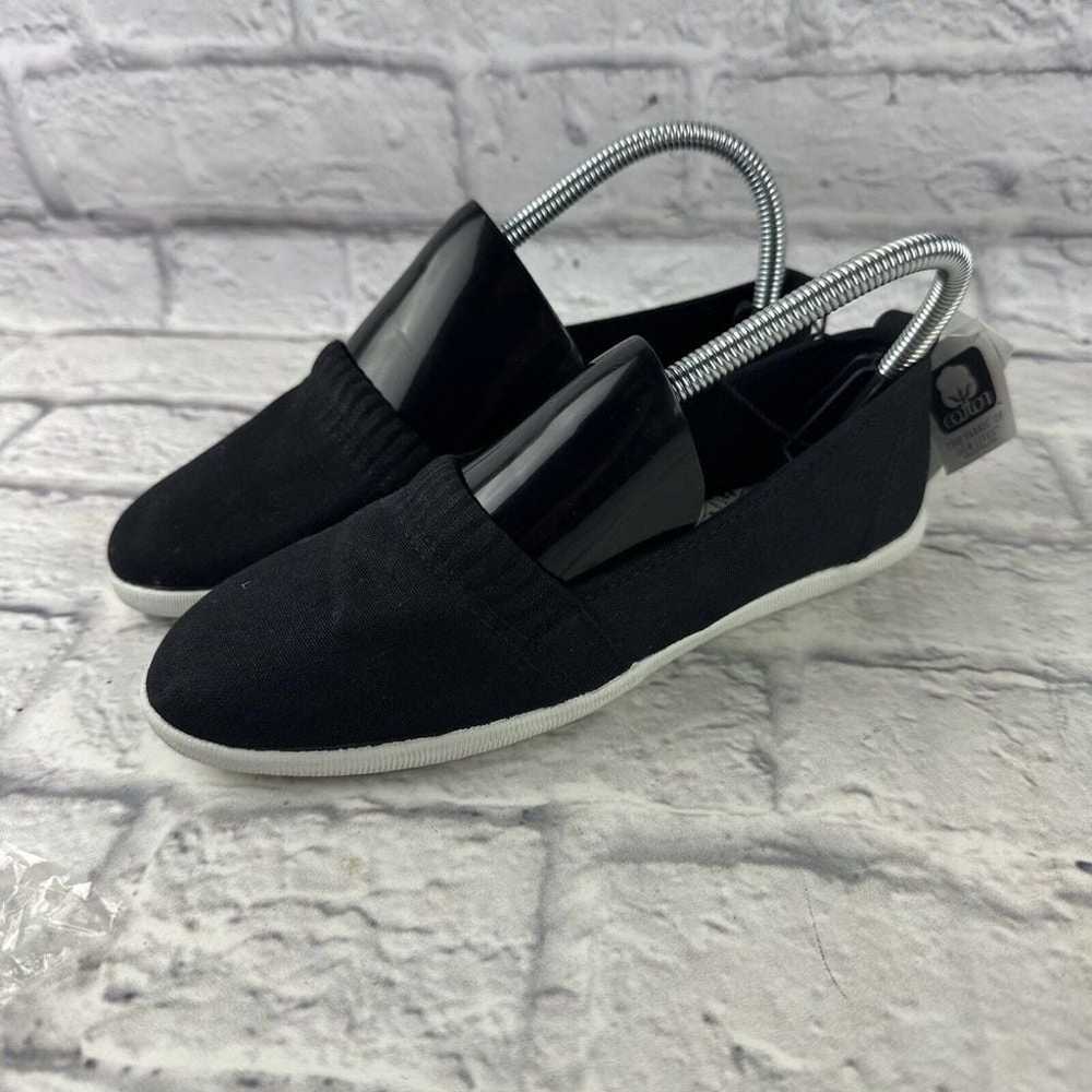 NWT Vintage basic edition cotton  black slip on W… - image 1