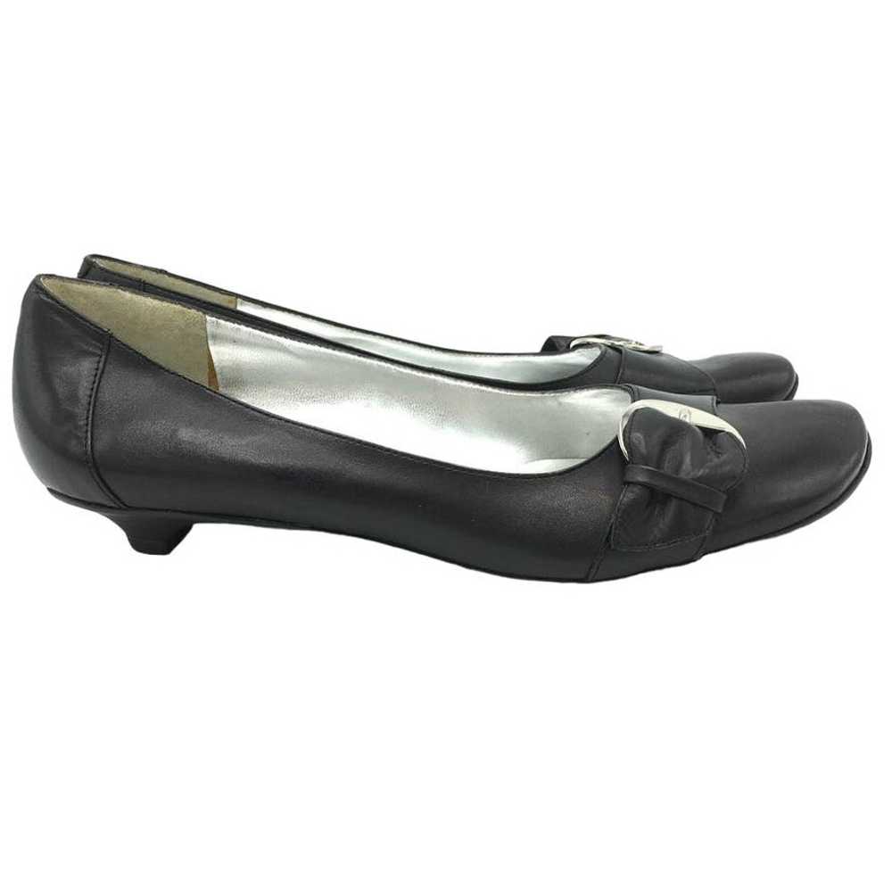 NINE WEST Jayla Leather Slip On Low Heel Ballet F… - image 4