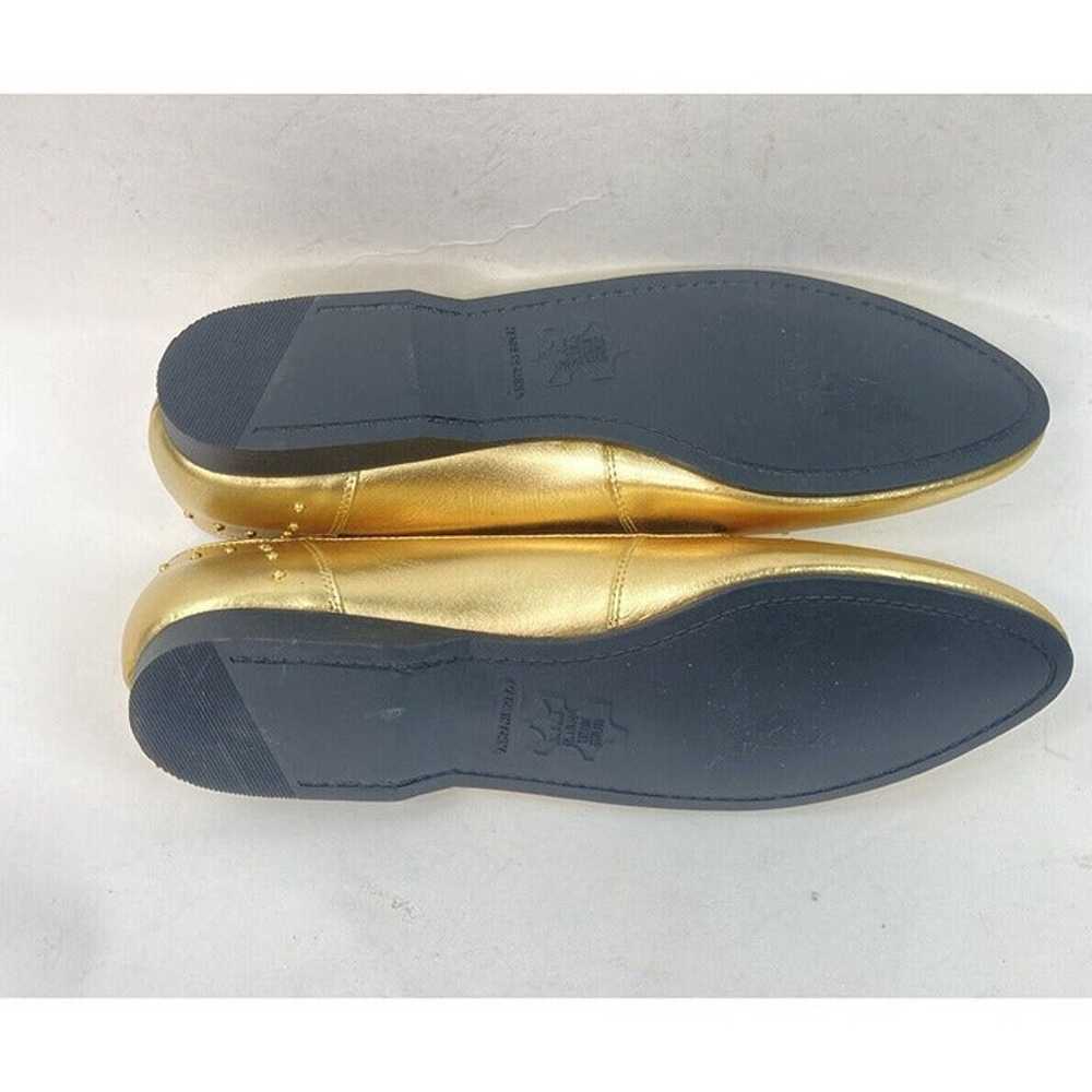 *Vintage G Wiz Gold Studded Ballet Flats Womens S… - image 7