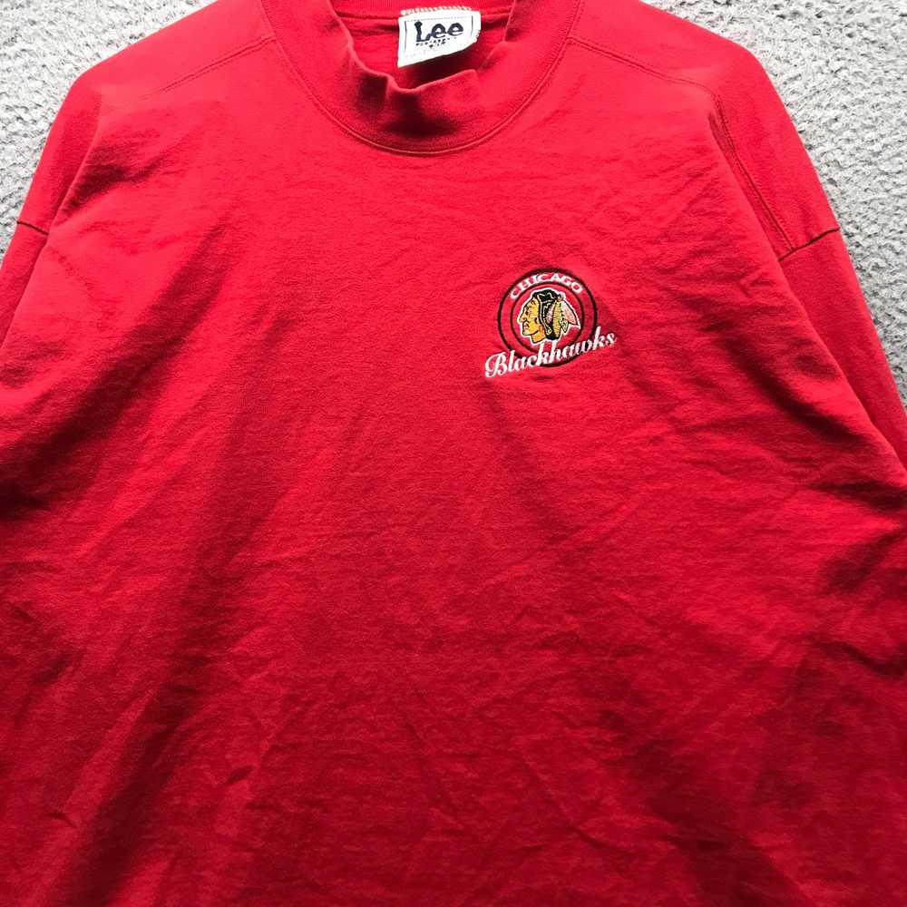 Vintage Chicago Blackhawks NHL T-Shirt Mens XL Lo… - image 6