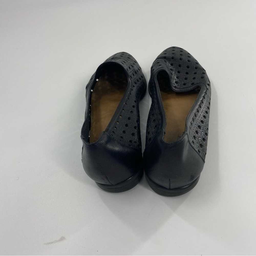 TROTTERS LIZ OPEN WEAVE CASUAL NAVY SHOES SIZE 9.… - image 2