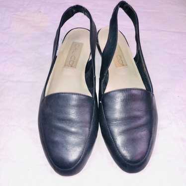 Vintage Calico Womens Shoes SZ 8.5 Black