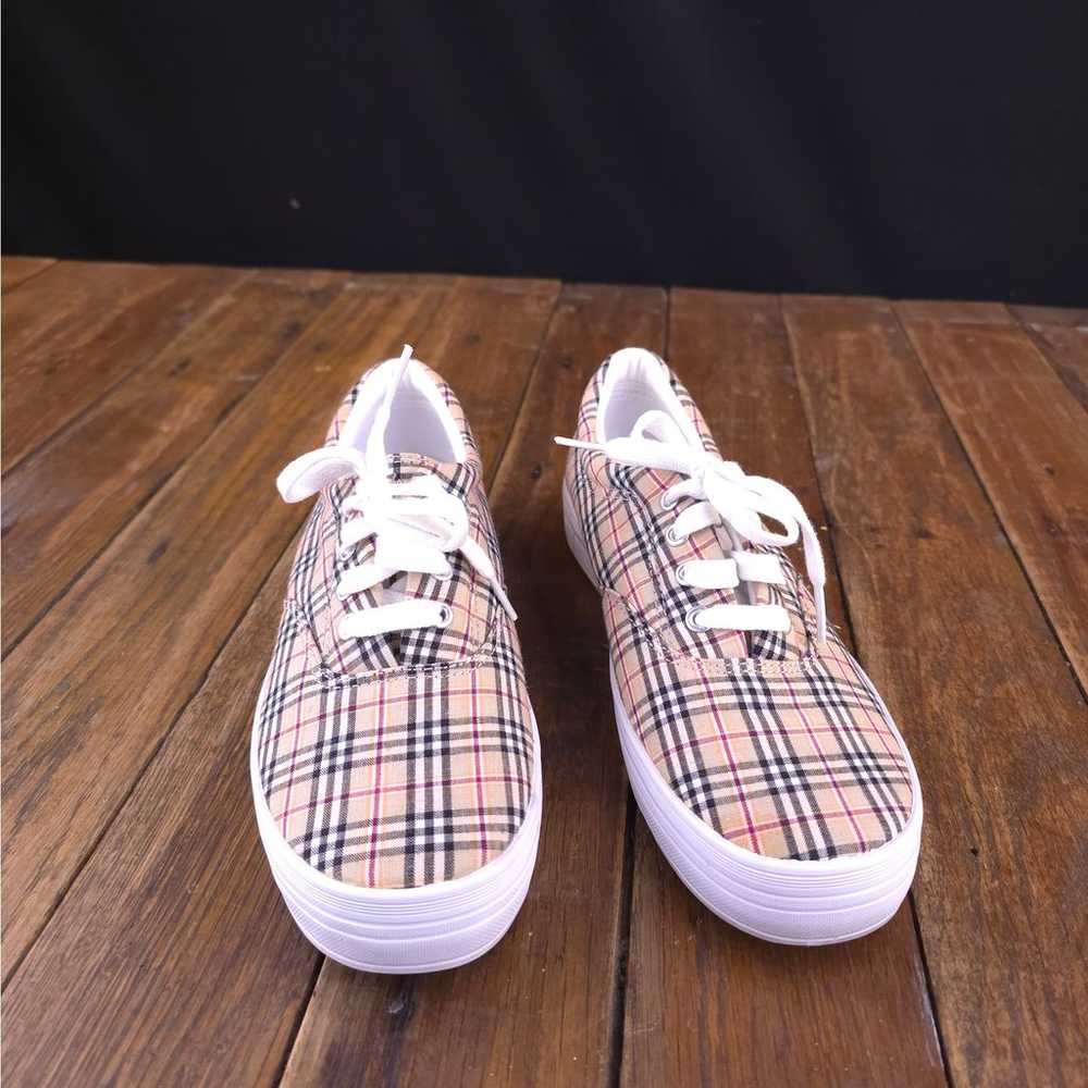 Vintage Grasshoppers By Keds Cushion Plaid Plaid … - image 2