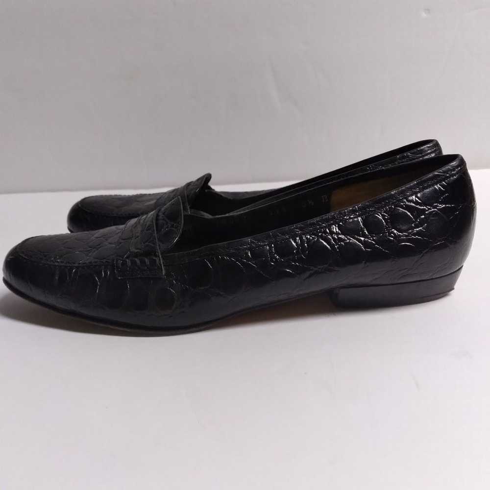 Salvatore ferragamo vintage loafers - image 2