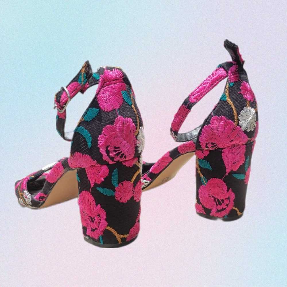 Steve Madden Pink Floral Heels - image 7