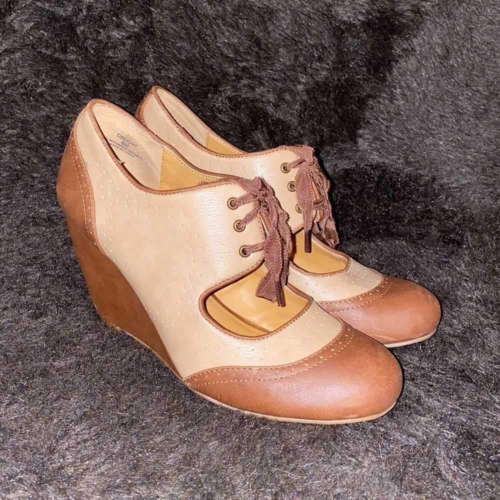 Crown Vintage Delight Mary Jane Wedges - image 2