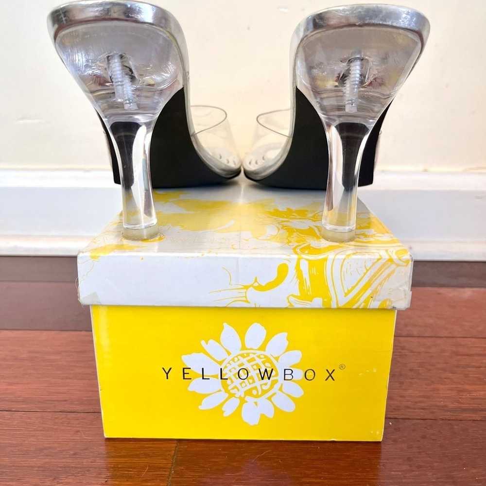 (10) Yellow Box Vintage Y2K Lucite Clear PVC 3.5”… - image 4