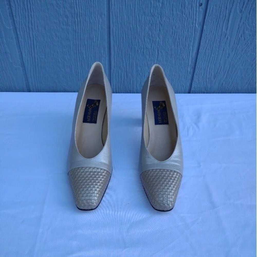 Vintage Joel Parker Taupe Pumps 9 AAAA - image 2