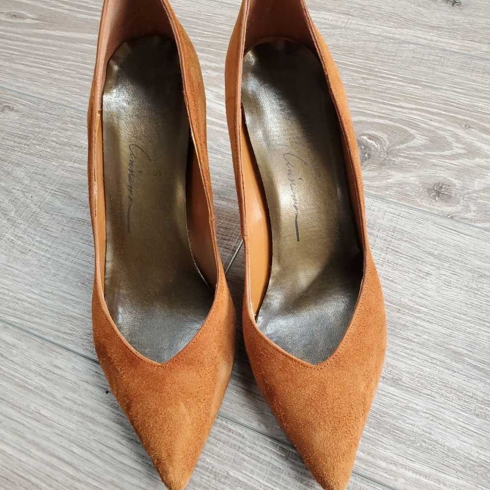 Vintage Cinnamon brown heels - image 2