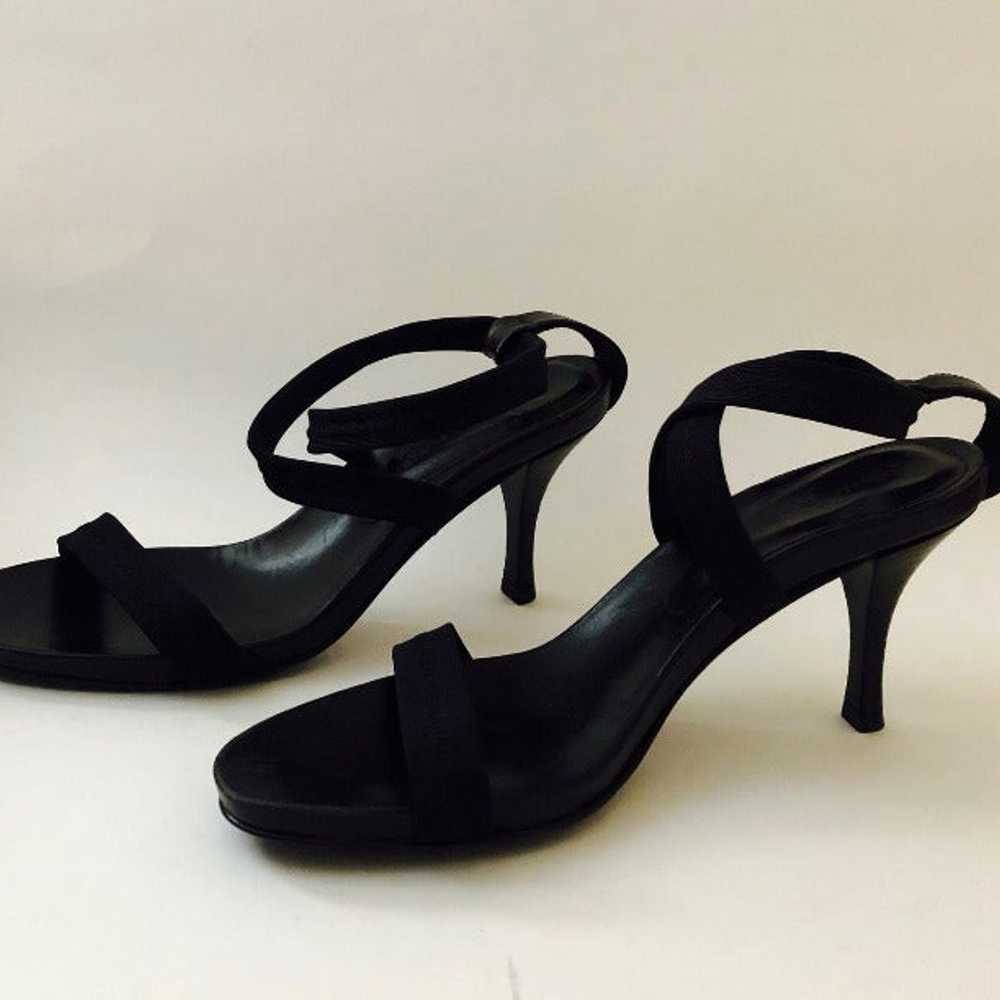 Donald J Pliner Strappy Black Slingbacks - image 1