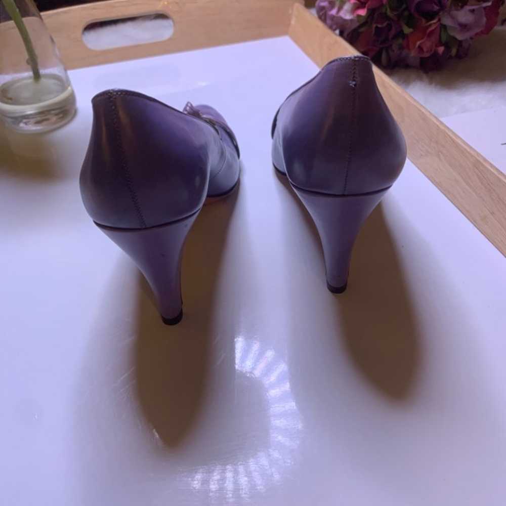 Vintage Bally Purple Heels 80s - image 4