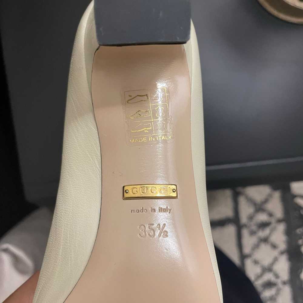 Gucci Malaga Half moon GG Heels - image 5